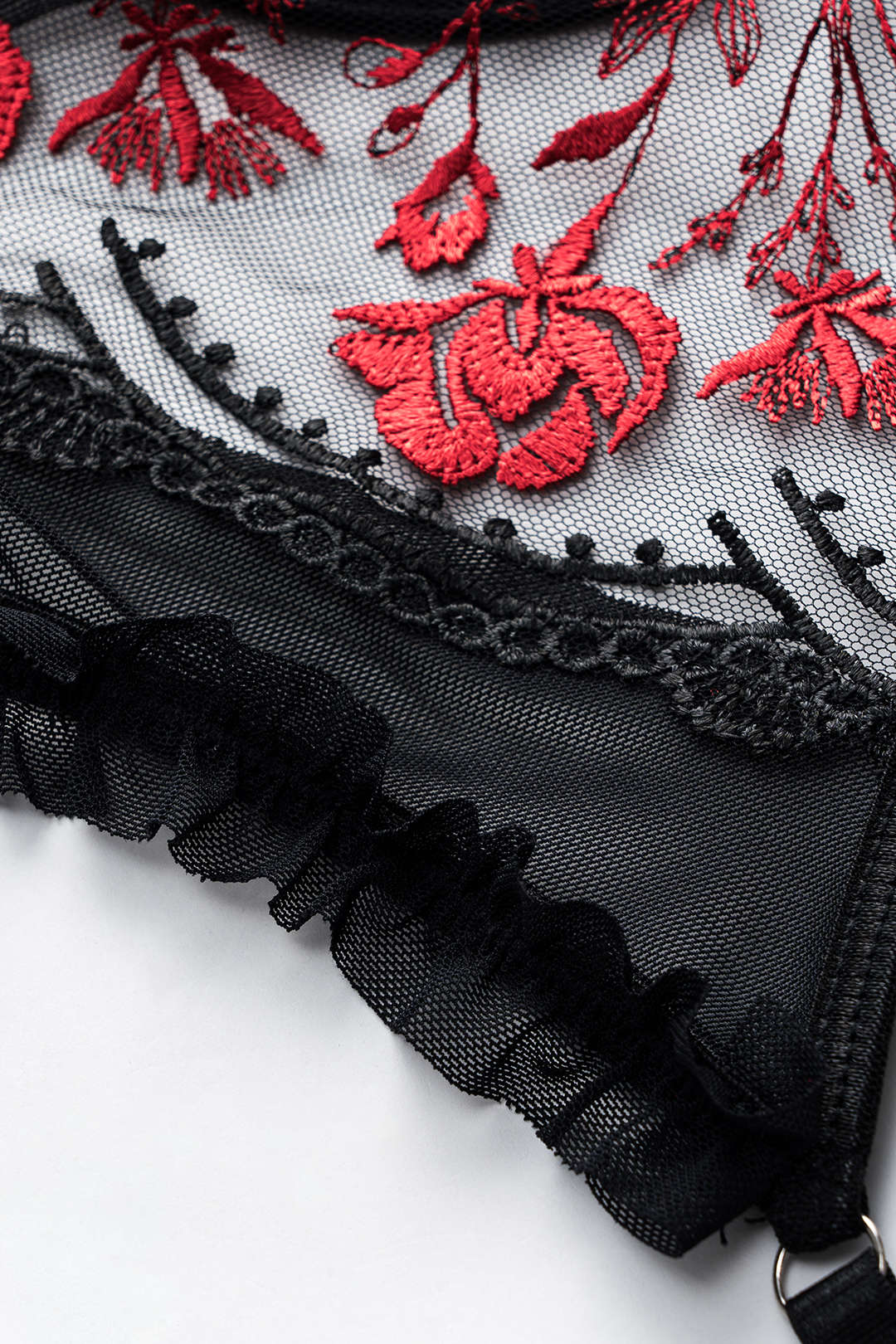 Bağlamalı Büstiyer ve Jartiyer