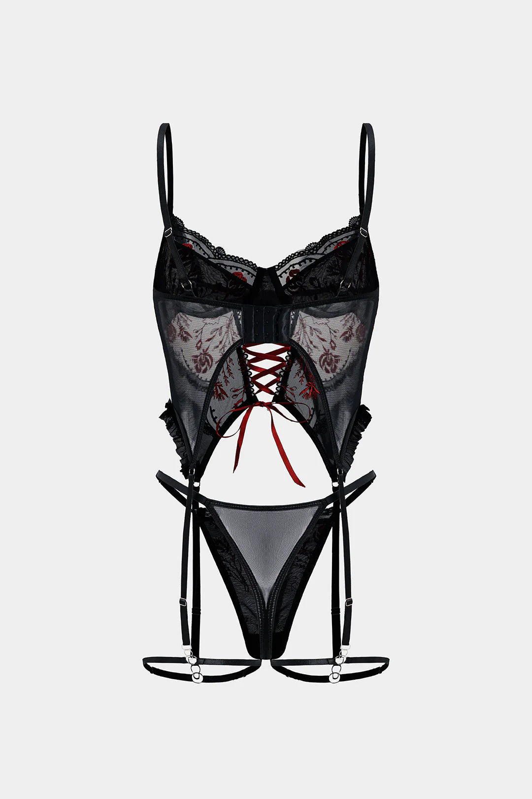 Bağlamalı Büstiyer ve Jartiyer