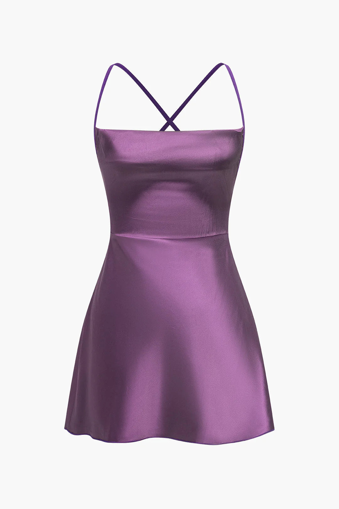 Saten Sırt Dekolteli Gecelik