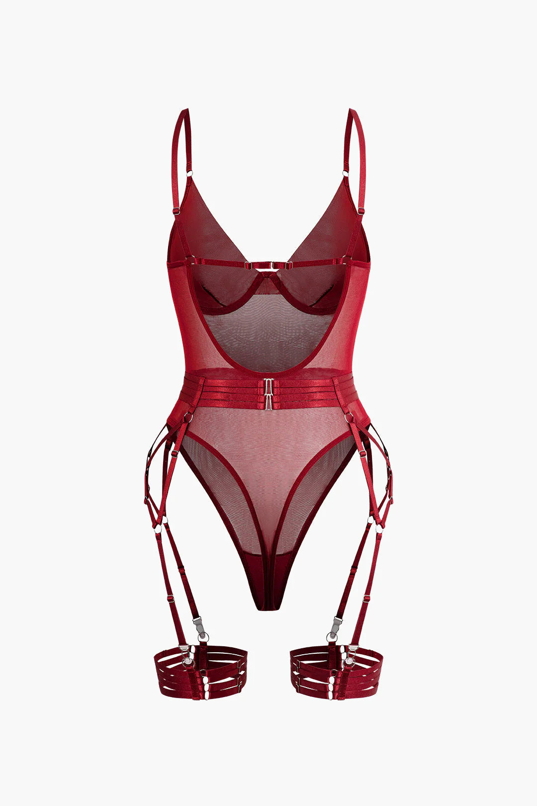 Transparan Mesh Bodysuit