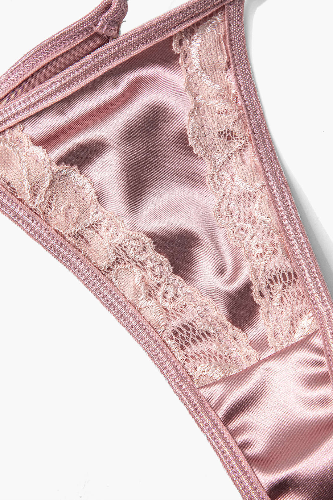 Dantel Saten Pâtçwork Garter Seti