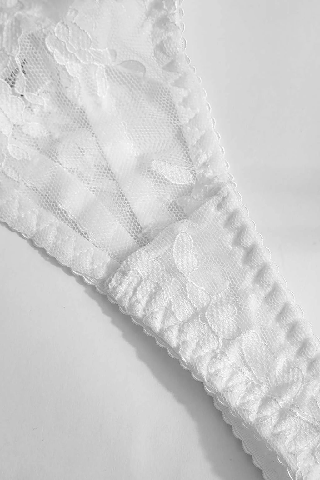 Transparan nude takım